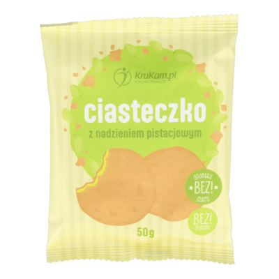 Ciasteczko z nadzieniem pistacjowym 50g