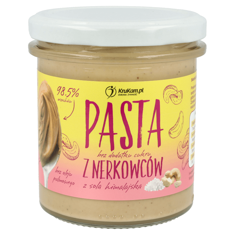 Pasta z nerkowców z solą himalajską 300g