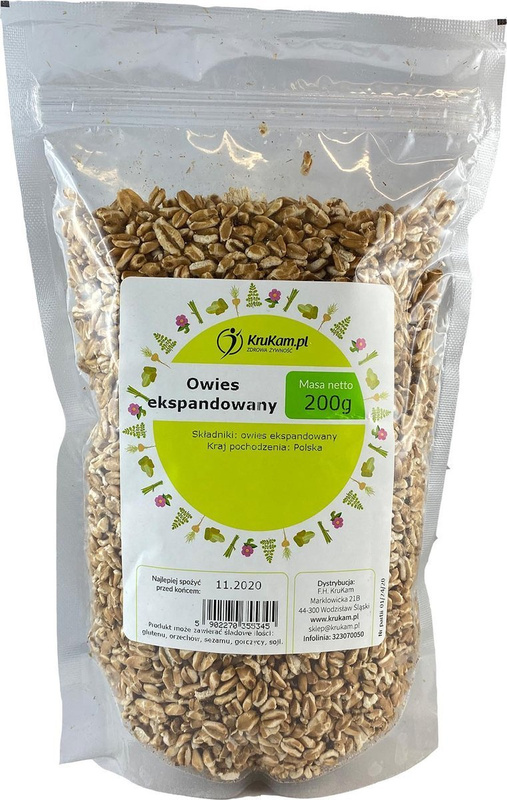 Owies ekspandowany 200g