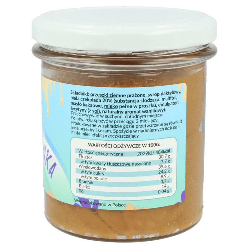 Mleczna Czekokrówka z białą czekoladą 300g