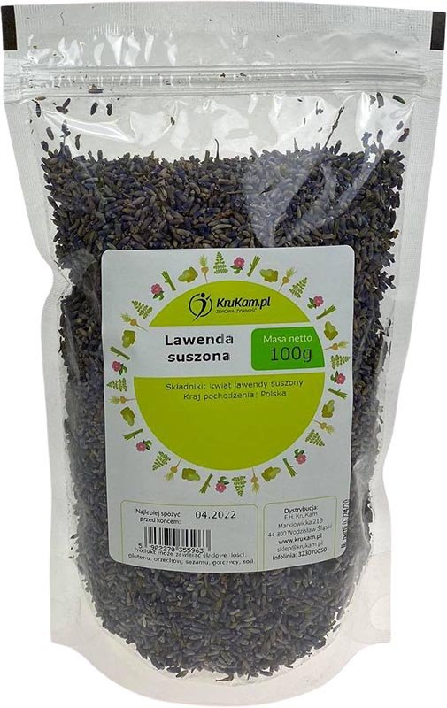 Lawenda kwiat suszony 100g