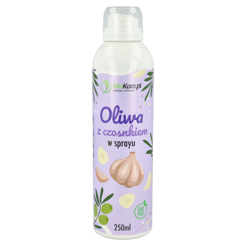 Oliwa z oliwek z czosnkiem w sprayu 250ml