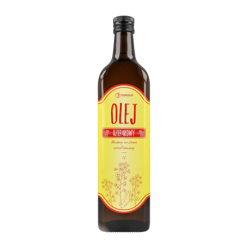 -50%Olej rzepakowy tłoczony na zimno 1l (30.11.2025)