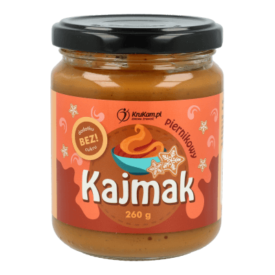 Kajmak bez dodatku cukru piernikowy 260g