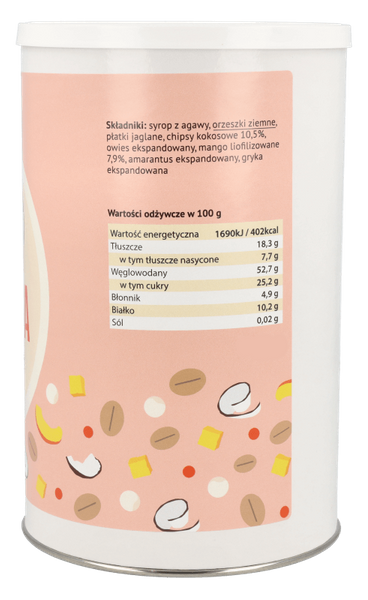 Granola mango-kokos 210g