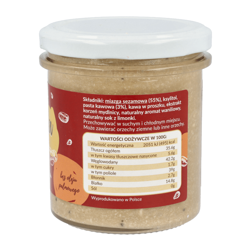 Chałwa turecka kawowa bez cukru 300g