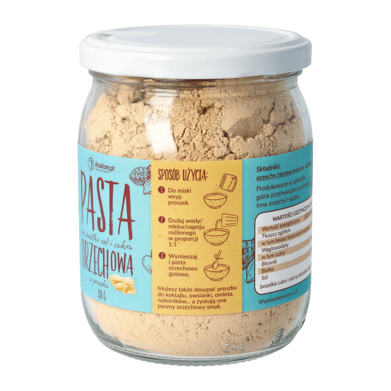 Pasta Orzechowa w proszku 250g