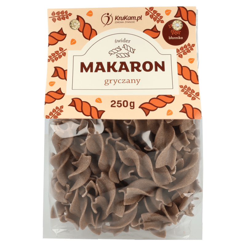 Makaron gryczany świderki 250g