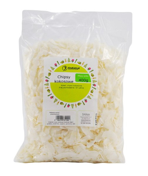 Chipsy kokosowe KOKOS 400g