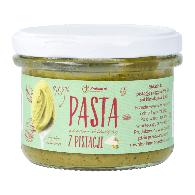 Pasta z pistacji z solą himalajską 150g