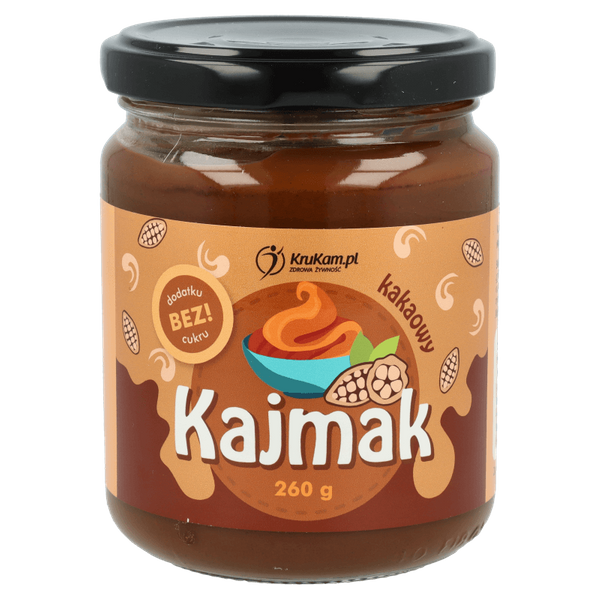 Kajmak bez dodatku cukru kakaowy 260g