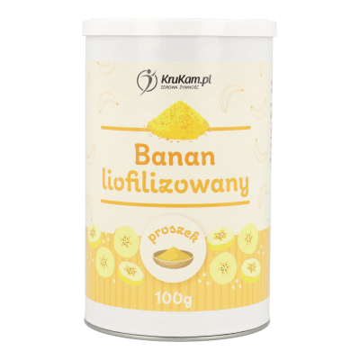 Banan liofilizowany proszek 100g