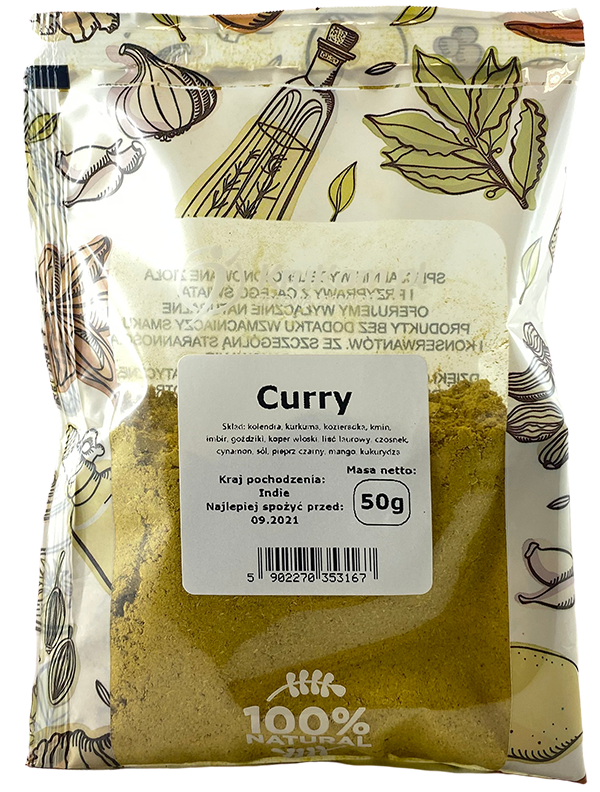 Curry indyjskie 50g