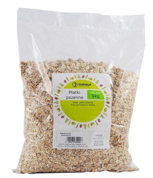 -30%Płatki pszenne 1kg (Data:11.2025)