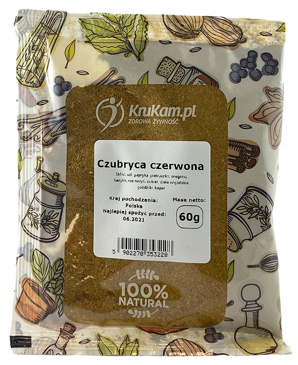 Czubryca Czubrica czerwona 60g