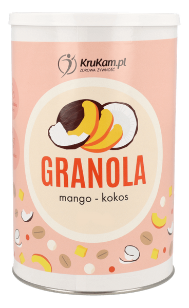 Granola mango-kokos 210g