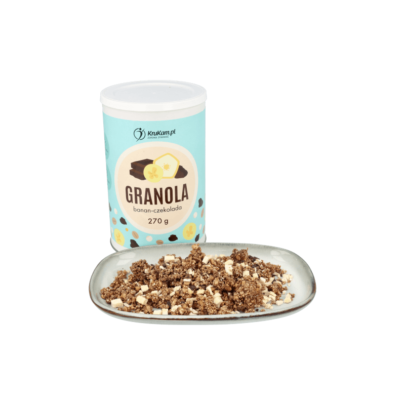 Granola banan-czekolada 270g