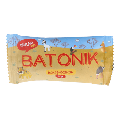 Batonik Daktylowy kokos truskawka 20g