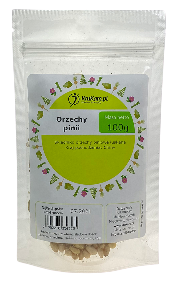 Orzechy piniowe pini 100g