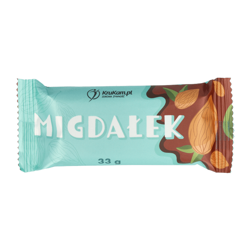 Migdałek baton w czekoladzie 33g