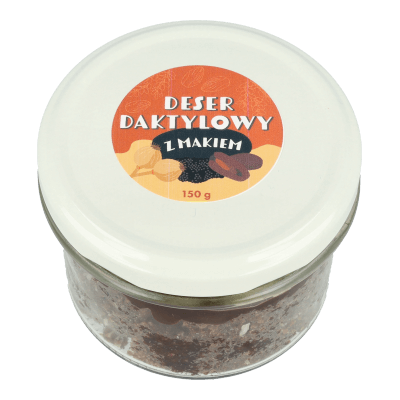 Deser daktylowy z makiem 150g