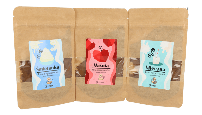 Zestaw MIX Kaw rozpuszczalnych 15 x 20 g