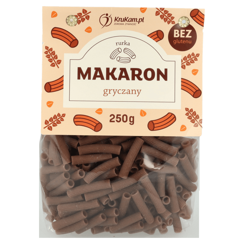 Makaron gryczany (bezglutenowy) rurki 250g