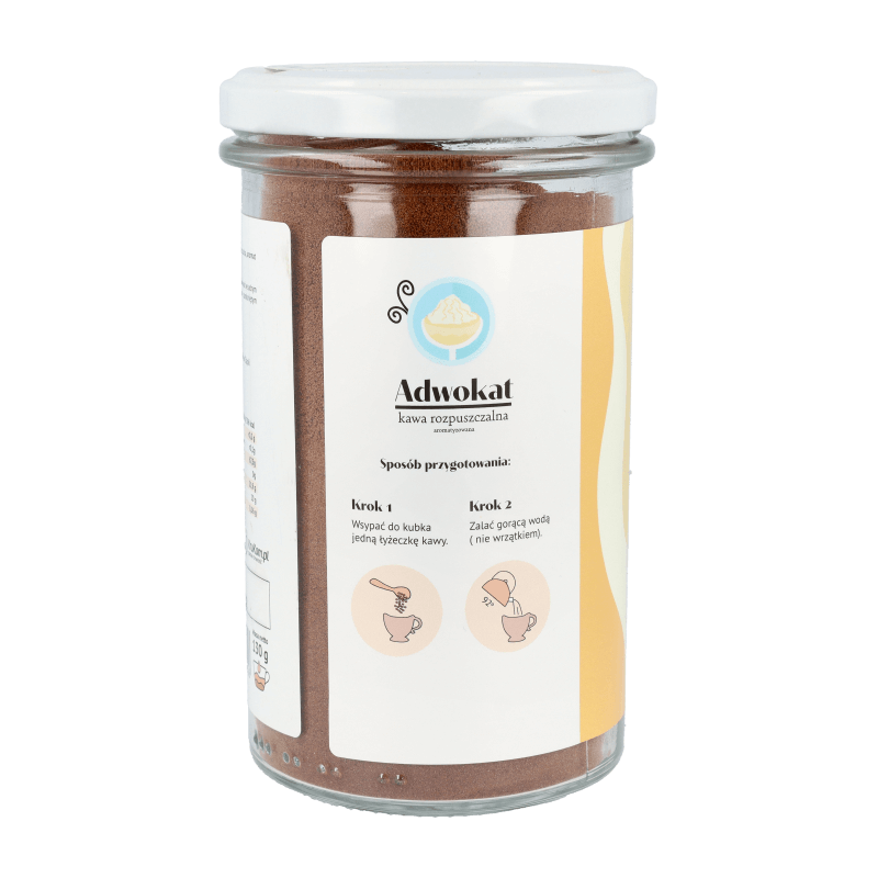 Kawa rozpuszczalna Adwokat 130g