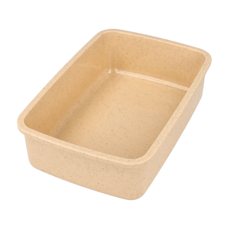 LunchBox ze sztućcami Beżowy 16 x 11 x 5cm