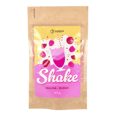 Mieszanka na shake malina burak 65g