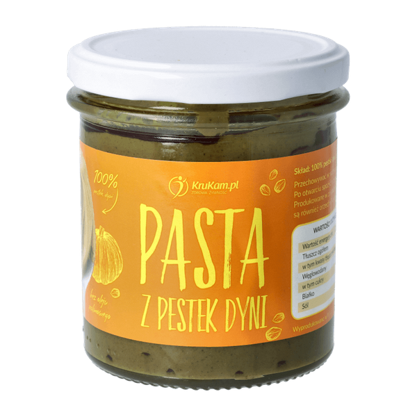 Pasta dyniowa 300g z pestek dyni