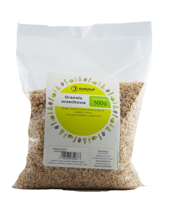 Granola orzechowa 500g 