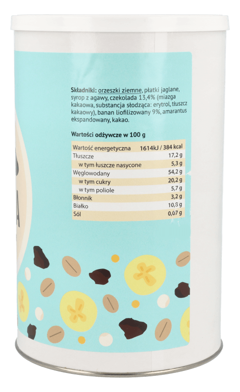Granola banan-czekolada 270g