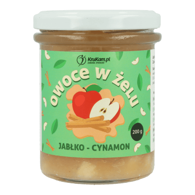 Frużelina Owoce w żelu Jabłko z cynamonem 200g 