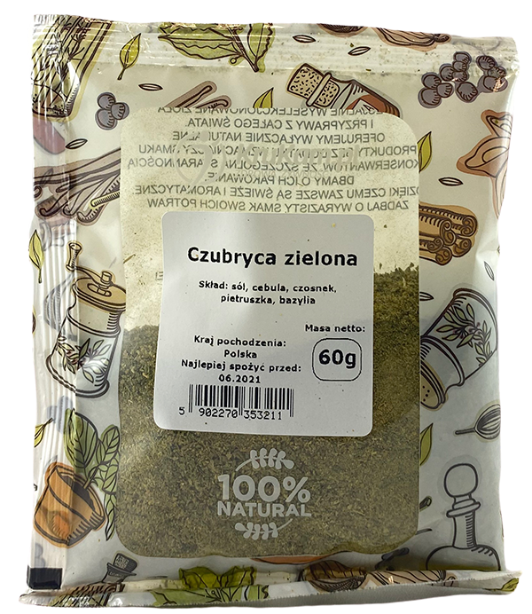 Czubryca Czubrica zielona 60g