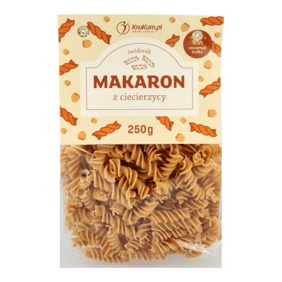 Makaron z ciecierzycy świderki 250g