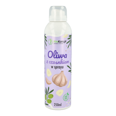 Oliwa z oliwek z czosnkiem w sprayu 250ml