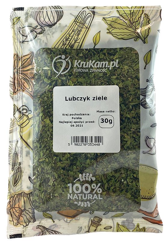 Lubczyk suszony 30g