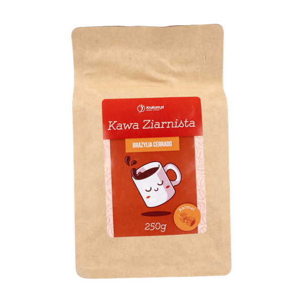 Kawa ziarnista Brazylia Cerrado karmelowa 250g