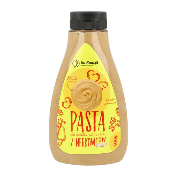 Pasta z nerkowców butelka 400g