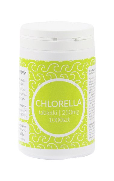 Chlorella 250mg tabletki 1000szt.