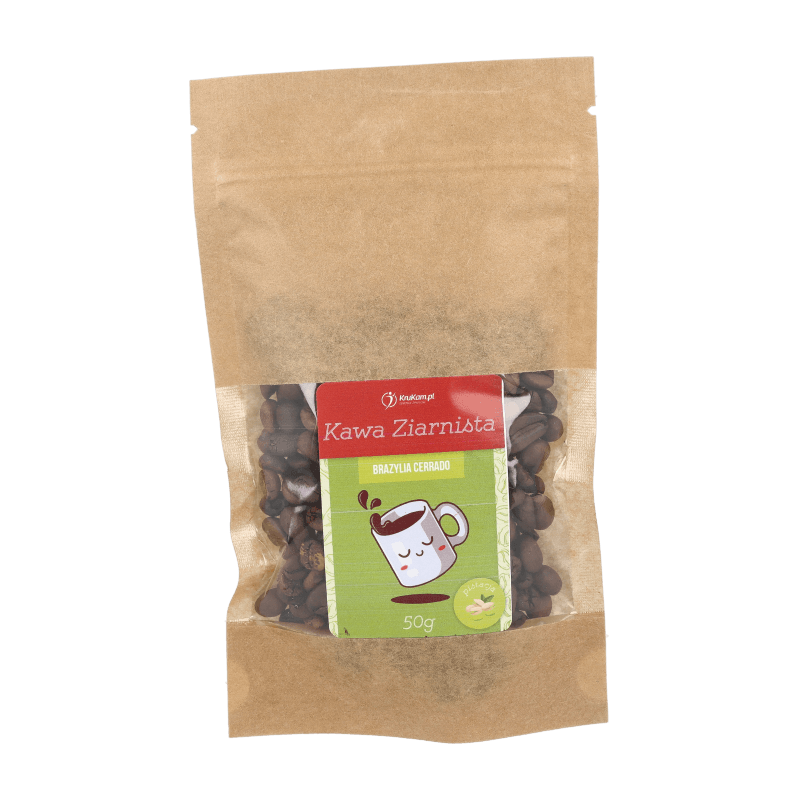 -30%Kawa ziarnista Brazylia Cerrado pistacjowa 50g(Data:26.02.2026)