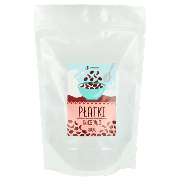 Płatki kakaowe bez dodatku cukru 300g