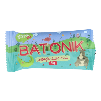 Batonik Daktylowy pistacja żurawina 20g