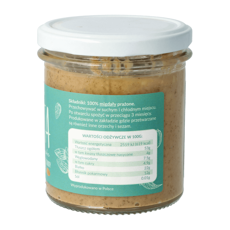 Pasta migdałowa Crunchy 300g