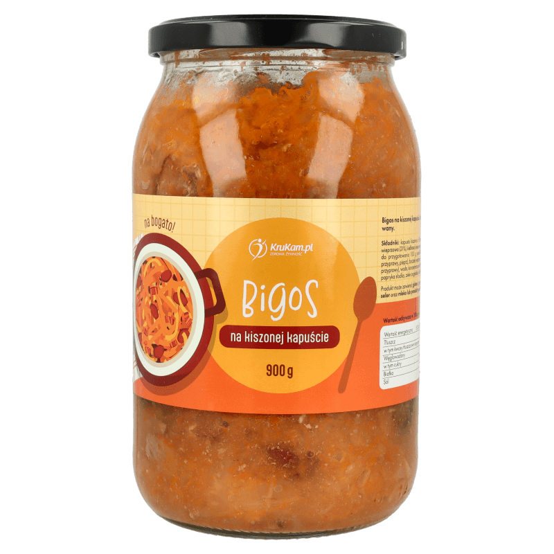 Bigos na kiszonej kapuście 900ml