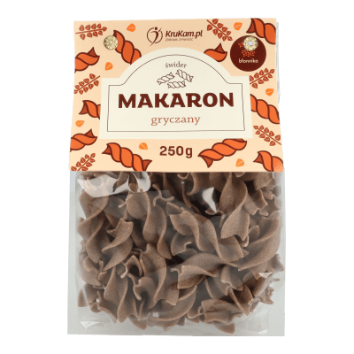 Makaron gryczany świderki 250g