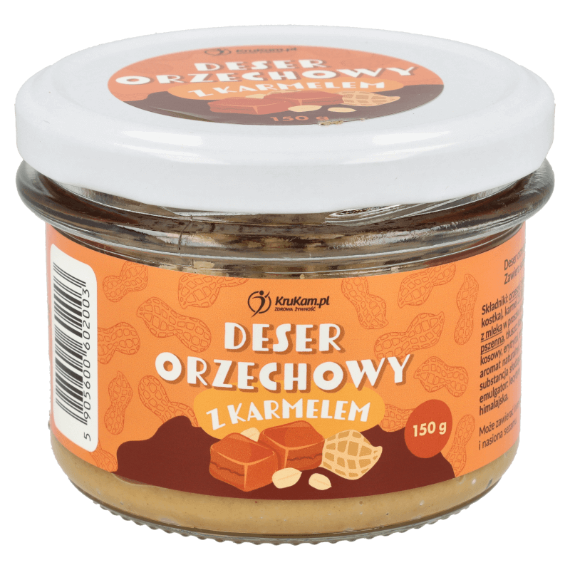 Deser orzechowy z karmelem 150g