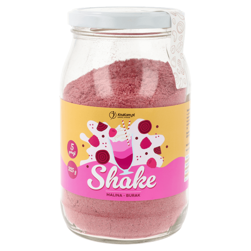 Mieszanka na shake malina burak 325g (5 porcji)