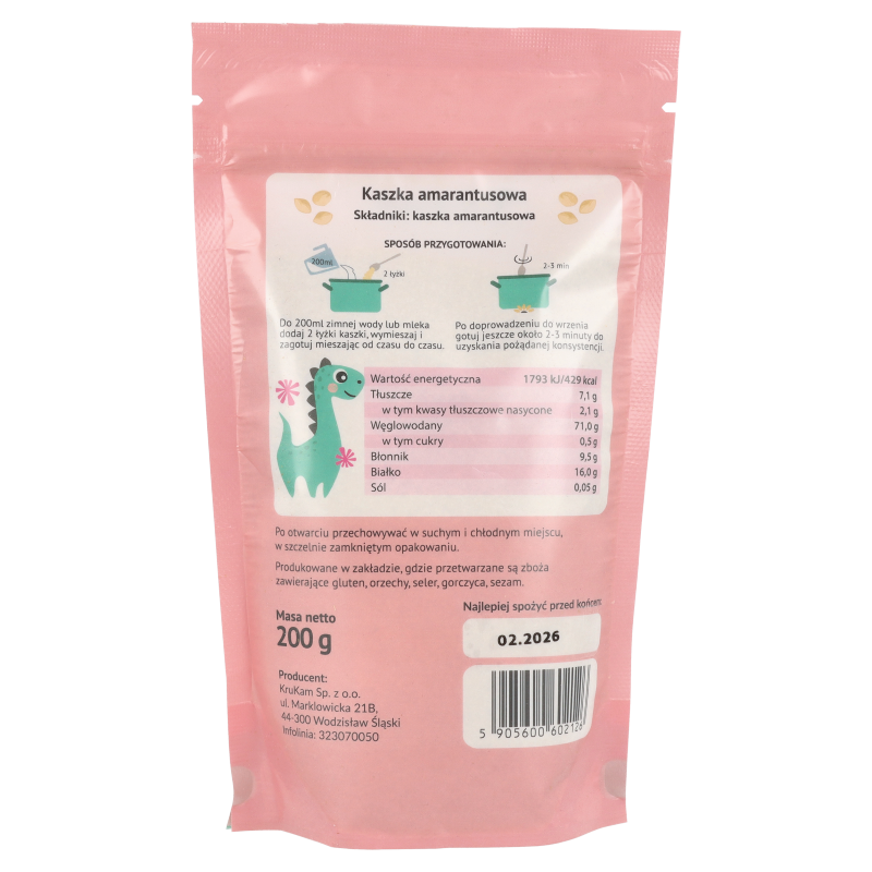 Kaszka amarantusowa 200g